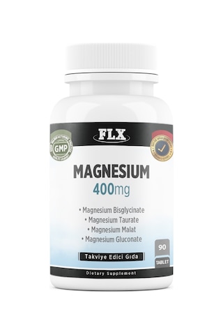 Flx Magnesium Bisglisinat Malat Taurat Glukonat 90 Tablet