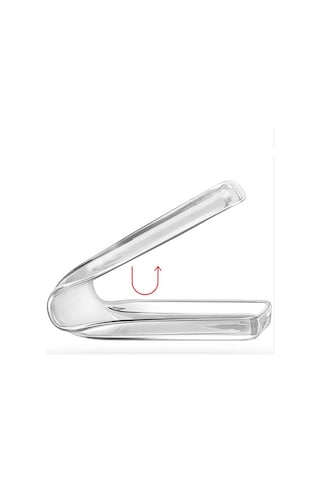 Huawei P40 Lite E Kılıf Lüx Şeffaf Silikon Kılıf