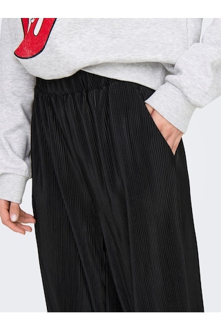 Only Onlclaudıa Plısse Wıde Pant Ptm Kadın Siyah Pantolon - 15346906 Siyah