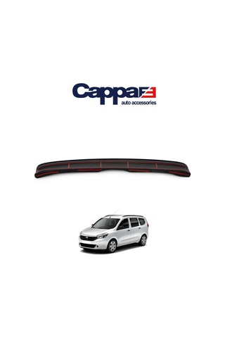 Cappafe Dacia Lodgy Arka Tampon Eşiği Koruma Akrilik Abs 2013-