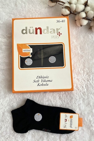 Dündar Çorap Kokulu Bambu 12'li Patik Çorap 001