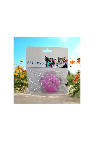 Kedi Patisi Taba Jel Sukuşi - Squishy Tüylü Oyuncak Pati 7 Cm.