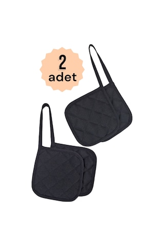 Twin İkili Paket Isıya Dayanıklı Fırın Tutacağı 2 Adet Fıstık Yeşili