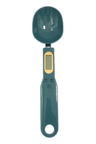 Pazly Elektronik Kaşık Ölçeği Ev Terazi 500 Gr/0,1 Yeşil, 500g/0.1g Daha Hızlı Yeşil