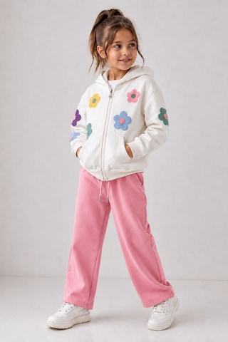 Jabber Kız Çocuk Çiçekli Kapüşonlu Sweatshirt Ve Eşofman Altı Pembe Çok Renkli Jabber Kız Çocuk Çiçekli Kapüşonlu Sweatshirt Ve Eşofman Altı Pembe Çok Renkli