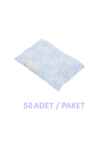 Silika Jel Rutubet Önleyici 100 G - Silikajel 50 Adet-Paket