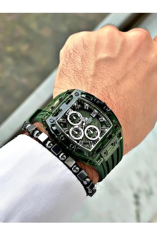Naviforce Spor Kronometreli Takvim Göstergeli Erkek Kol Saati