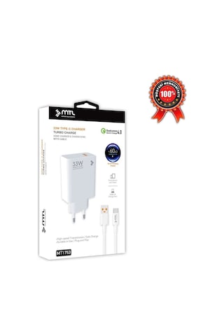 Infinix Hot 50 Pro Uyumlu 33w Turbo Usb Şarj Seti Qc 4.0 Mt-a1753 34206087