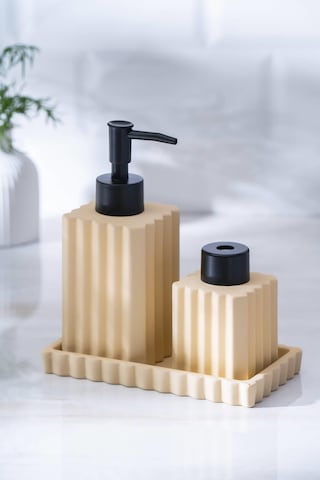 Vega Bej 3 Parça Banyo Seti Bej