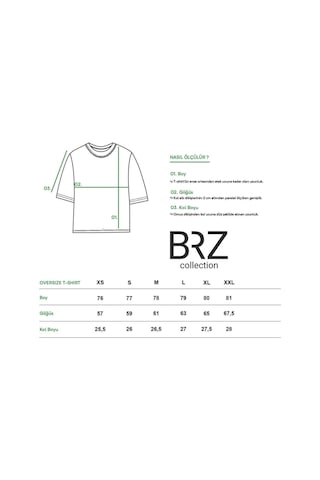 Brz Collectıon Brz Collection Unisex Oversize Mercedes Need Money For Mercedes T-shirt Beyaz