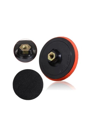 Cırt Zımpara Seti + Matkap Aparatı 115 Mm 17 Parça