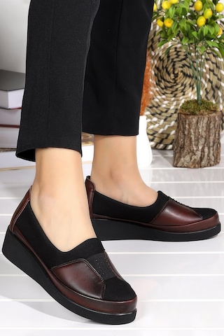 Celira Bordo Günlük Rahat Taban Anne Ayakkabı Hs00320 Bordo