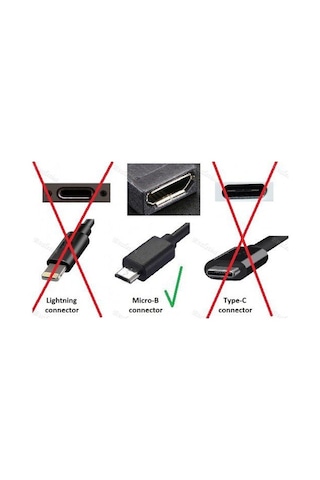 Micro Usb Y Kablo Data Power Çevirici 4378A Dönüştürücü Adaptör 2