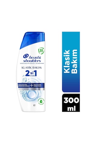 Head & Shoulders Klasik Bakım 2'si 1 Arada Kepeğe Karşı Etkili Şampuan 300ml