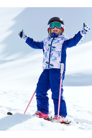 Roxy Roxy Snowy Tale Kız Çocuk Mavi Snowboard Ceketi Wbbm