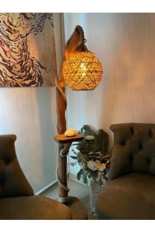 ArtAğaçTasarım Ağaç Lambader Doğal Ahşap Dalyan Serisi Min. 150 Cm ArtAğaçTasarım Ağaç Lambader Doğal Ahşap Dalyan Serisi Min. 150 Cm