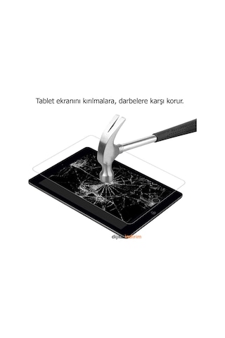 Samsung Galaxy Uyumlu Tab S10 Plus Sm-x820 Temperli Cam Tablet Ekran Koruyucu