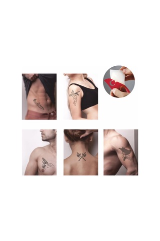 Silah Çeşitleri Dövme Şablonu Kına Deseni