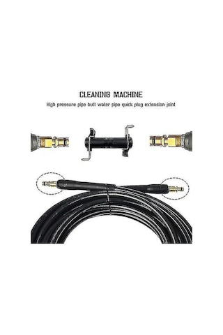 Yüksek Basınçlı Yıkama Makinesi Bağlantı Adaptörü Hortum Konnektörü - Kärcher K2 K3 K4 K5 K6 K7 İle Uyumlu Uzatma Diğer