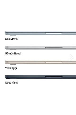 Apple MacBook Air MC6T4TU/A 16 GB 256 GB SSD 13.6" macOS Dizüstü Bilgisayar