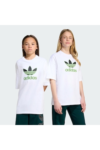 Adidas Oversize Trefoil Çocuk Tişört C-adıjv8555c40a00 Beyaz