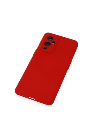 Cosmotex Newface One Plus 9 Kılıf Nano İçi Kadife Silikon - Kırmızı