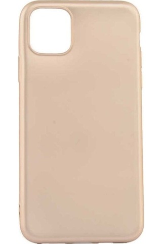 Apple Uyumlu iPhone 11 Pro Kılıf Zore Premier Silikon Kapak Gold
