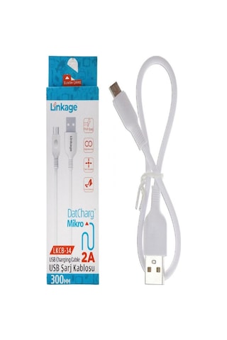Lkcb-14 Mikro 2 Amper 30cm Kablo Şarj Kablosu