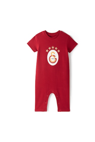 Galatasaray 5 Yıldız Bebek Tulum B251411 Kırmızı