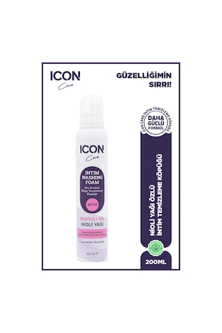 Icon Care Genital Bölge Temizleme Köpüğü 200 ML