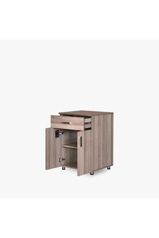 Çok Amaçlı Set Altı Dolap Beyaz Erik 60x60 Cm Hard Parlak Suntal