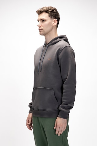 Bad Bear Sea Antrasit Kapüşonlu Erkek Sweatshirt Antrasit