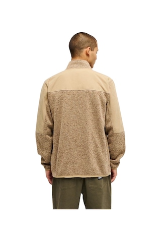 Quıksılver Quıksılver Keller Outdoor Fz Erkek Bej Sweatshırt Clmh