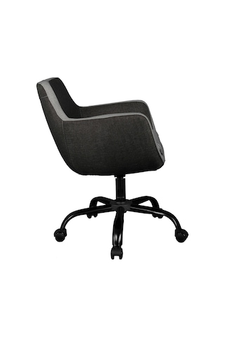 Mobilyakeyfi Bürocci Comfort Metal Ayaklı Çalışma Koltuğu-Siyah-2244T1110