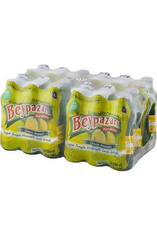 Beypazarı Limon Aromalı Maden Suyu 200 Ml X 24 Adet