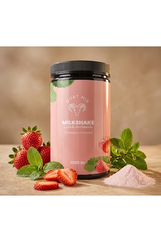 Çilekli Milkshake 1000 Gr. 1 KG