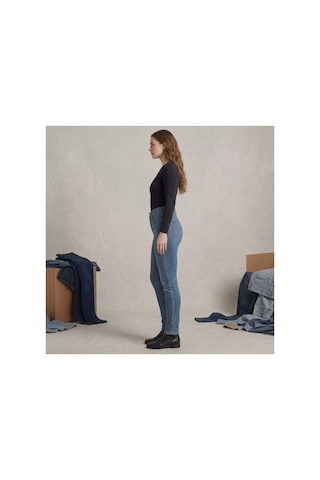 Levi's Tayt Esnekliği Mile High Super Skinny Kadın Jean Pantolon - 0184 Lacivert