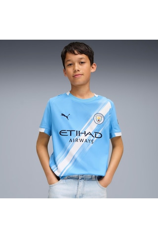 Puma Mcfc Çocuk Mavi İç Saha Futbol Forması 780341