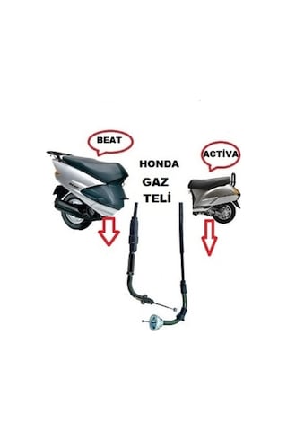 Honda Activa Ve Beat Gaz Teli