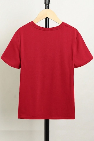 Uyguntarz Çocuk 1898 Brooklyn Pamuklu Tshirt Kırmızı