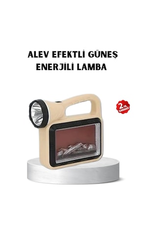 Güneş Enerjili Alev Efektli Lamba Cob Led Su Geçirmez Çok Fonksiyonlu Çok Renkli