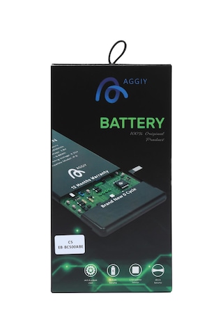 Aggiy Eb-Bc500Abe Samsung C5 Uyumlu 2600 Mah Güçlendirilmiş Batar
