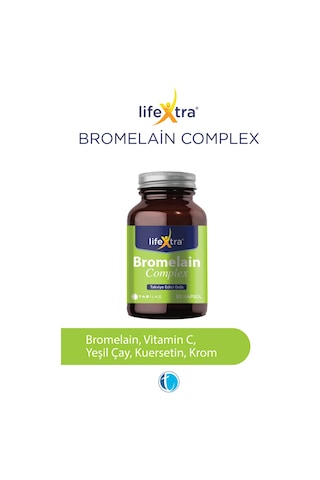 Lifextra Bromelain Complex 30 Kapsül