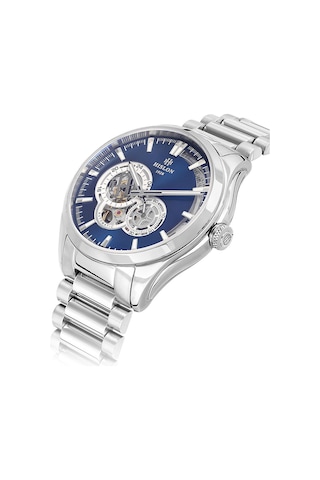 Hislon Men's Solid Sd152s-11ss Erkek Kol Saati Beyaz