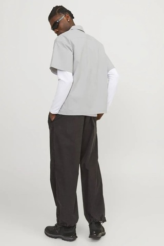 Jack & Jones Oversized Erkek Gömlek Açık Yeşil