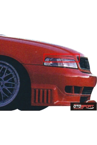 Audi A4 B5 Far Kaşı Fiberglass Boyasız
