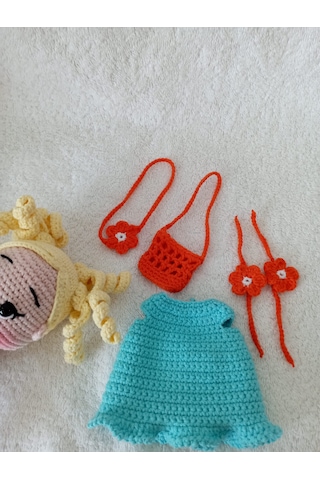 Amigurumi Balca Bebek Çok Renkli