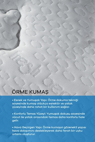 Soft Çift Kişilik Ultra Full Ortopedik Pedli Yatak