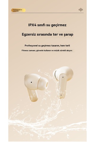 Aurora Kablosuz Mavi Kulaklıklar İyispor Gürtü Azaltma Kalitesine Sahiptir.