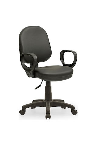 Sekreter2 Bilgisayar Koltuğu - Ofis - Müdür - Büro - Çalışma Sandalyesi Siyah Renk Plastik Ayaklı Siyah Sekreter2 Bilgisayar Koltuğu - Ofis - Müdür - Büro - Çalışma Sandalyesi Siyah Renk Plastik Ayaklı Siyah